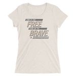 Women's Land of the Free Tri-Blend Tee